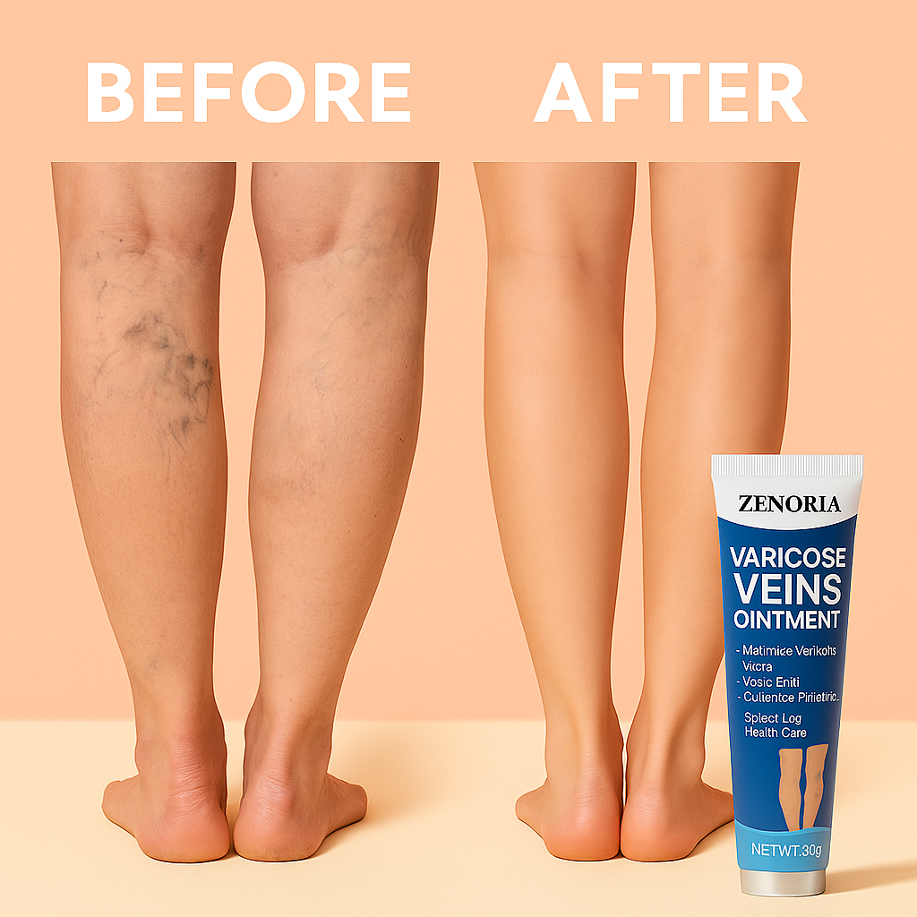 ZENORIA – Cremă Naturală Pentru Varice, Flebită Și Vene Capilare Vizibile