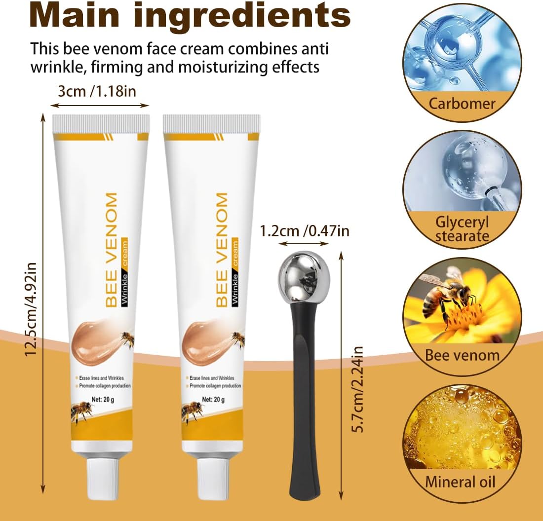 Cremă Antirid Cu Venin De Albine BOTOX 1+1 GRATUIT