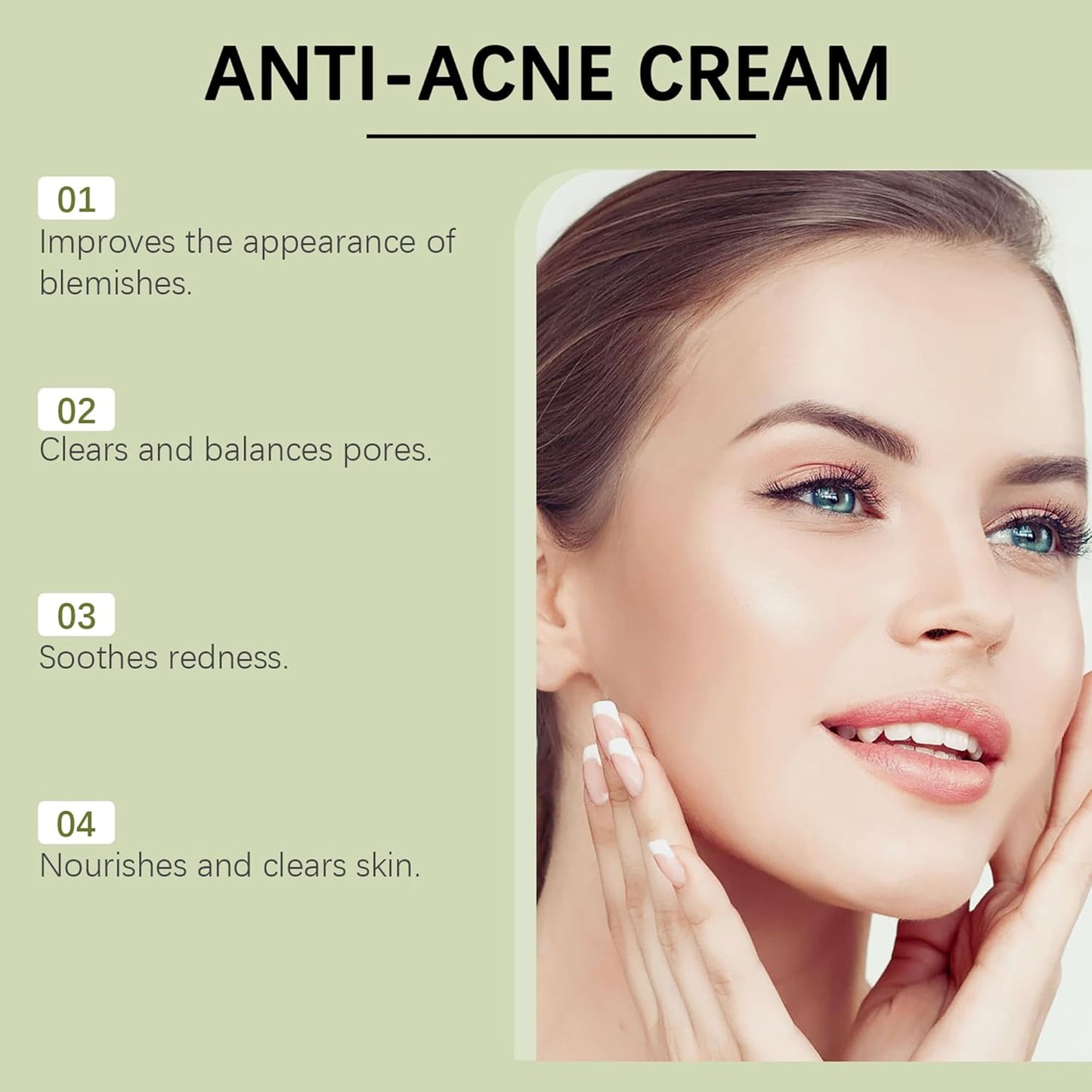 Cremă Profesională Anti-Acnee cu Extract de Arbore de Ceai și Acid Glicolic