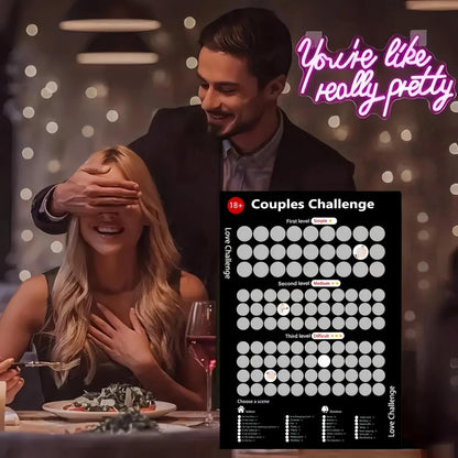 The Love Game™ – Black Edition | Joc Răzuibil Exclusiv pentru Cupluri