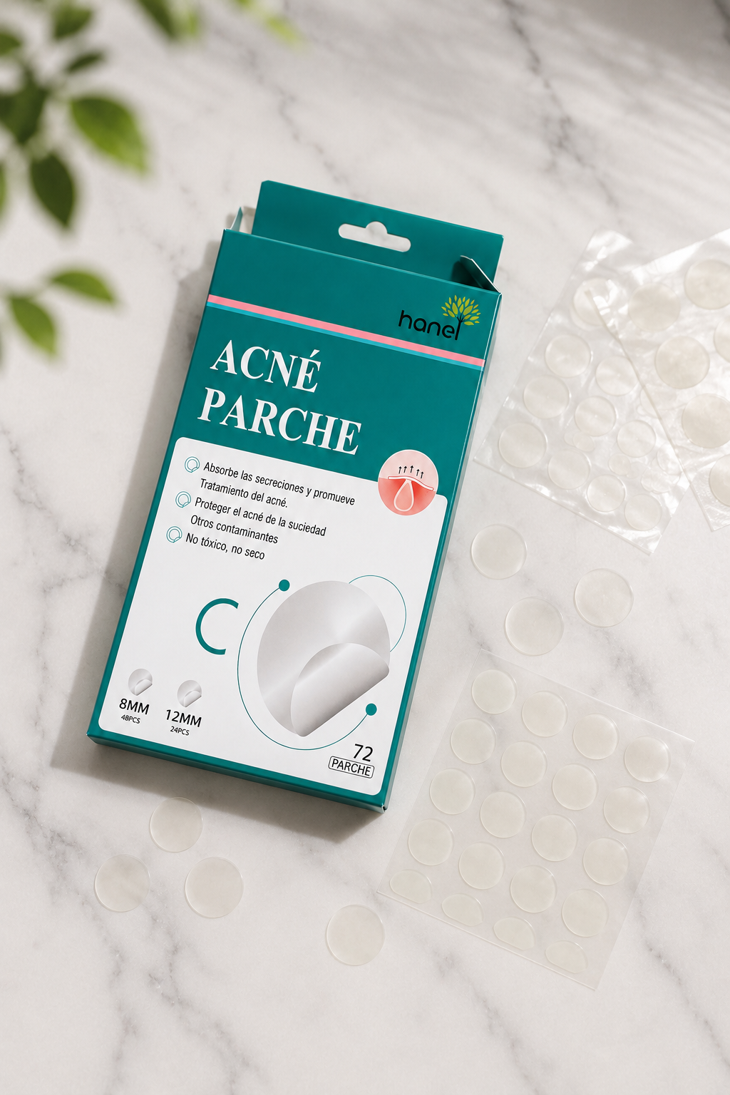 Plasturi pentru Coșuri cu Efect Vizibil Peste Noapte
