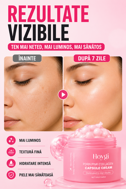 Crema Coreeană Pink Collagen Glow