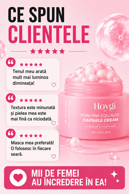 Crema Coreeană Pink Collagen Glow