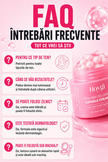 Crema Coreeană Pink Collagen Glow