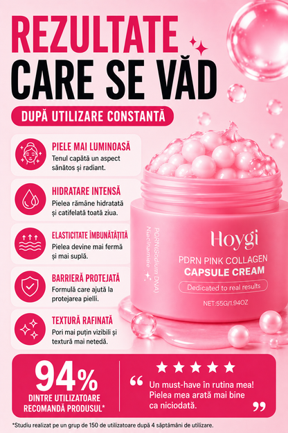 Crema Coreeană Pink Collagen Glow