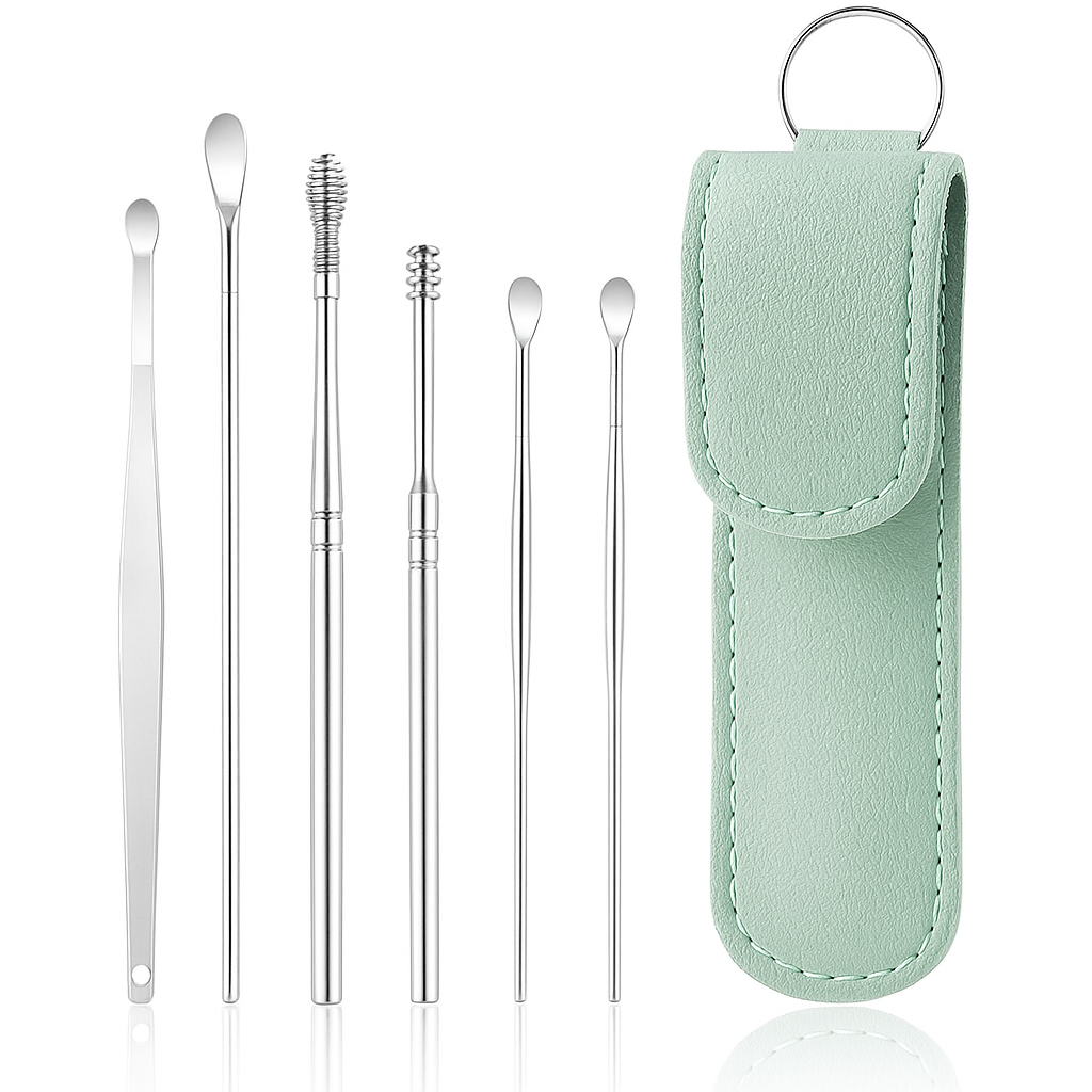 Kit Complet Pentru Curățarea Delicată a Urechilor