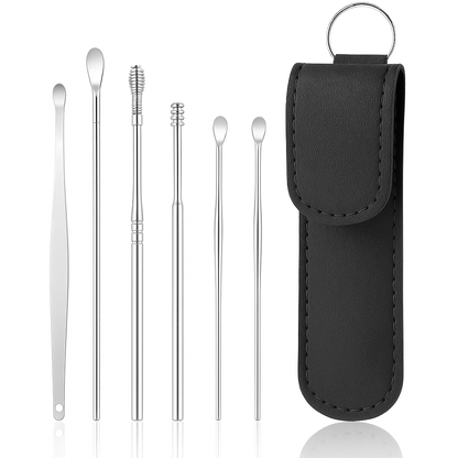 Kit Complet Pentru Curățarea Delicată a Urechilor