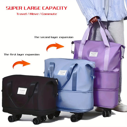 VoyagerMax™ – Geantă de Călătorie Extensibilă cu Roți