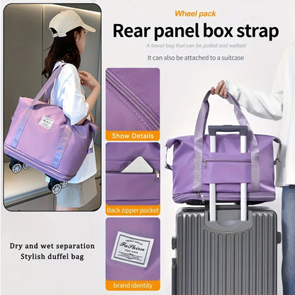 VoyagerMax™ – Geantă de Călătorie Extensibilă cu Roți