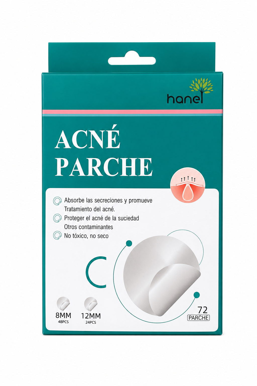 Plasturi pentru Coșuri cu Efect Vizibil Peste Noapte
