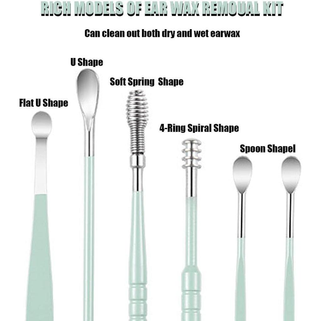Kit Complet Pentru Curățarea Delicată a Urechilor