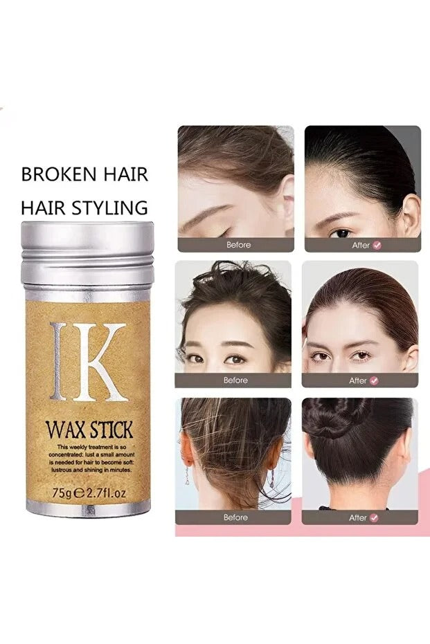 EELHOE Ceară solidă 75 g pentru păr – modelare flexibilă, fixare medie, finish ma 1+1 GRATUIT