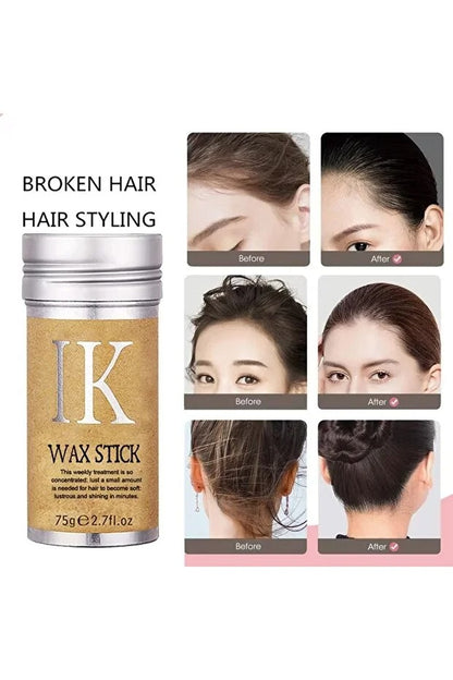 EELHOE Ceară solidă 75 g pentru păr – modelare flexibilă, fixare medie, finish ma 1+1 GRATUIT